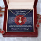 Soulmate - If I Could Give You - Alluring Beauty Necklace 18K Yellow Gold Finish Luxury Box Jewelry