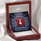 Soulmate - Meeting You Was My Fate - Alluring Beauty Necklace - Valentine Day Gift 14K White Gold Finish Luxury Box Jewelry