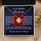Soulmate - If I Could Give You - Love Knot Necklace 18K Yellow Gold Finish Standard Box Jewelry