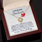 Soulmate - If You Are Asking - Love Knot Necklace 18K Yellow Gold Finish Luxury Box Jewelry